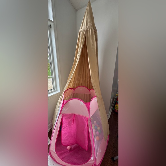 Beige Hanging Canopy - Picture 7 of 9